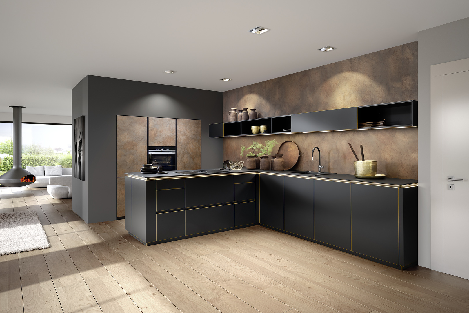 Proyecto residencial de alto nivel — Creativ Cocinas Panamá